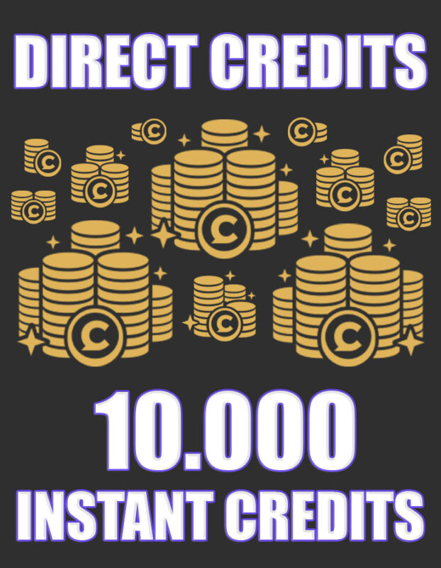 10.000 Instant Credits - Black Market IMVU