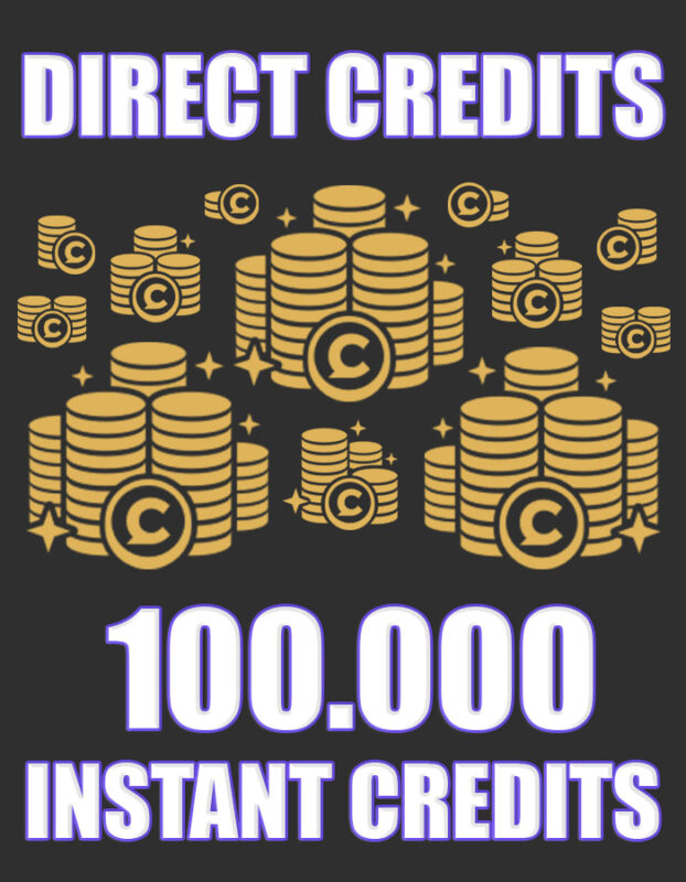 100.000 Instant Credits - Black Market IMVU