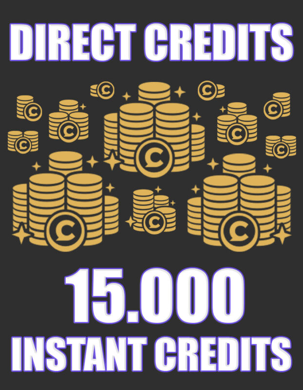 15.000 Instant Credits - Black Market IMVU