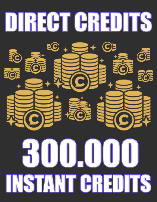 300.000 Instant Credits - Black Market IMVU