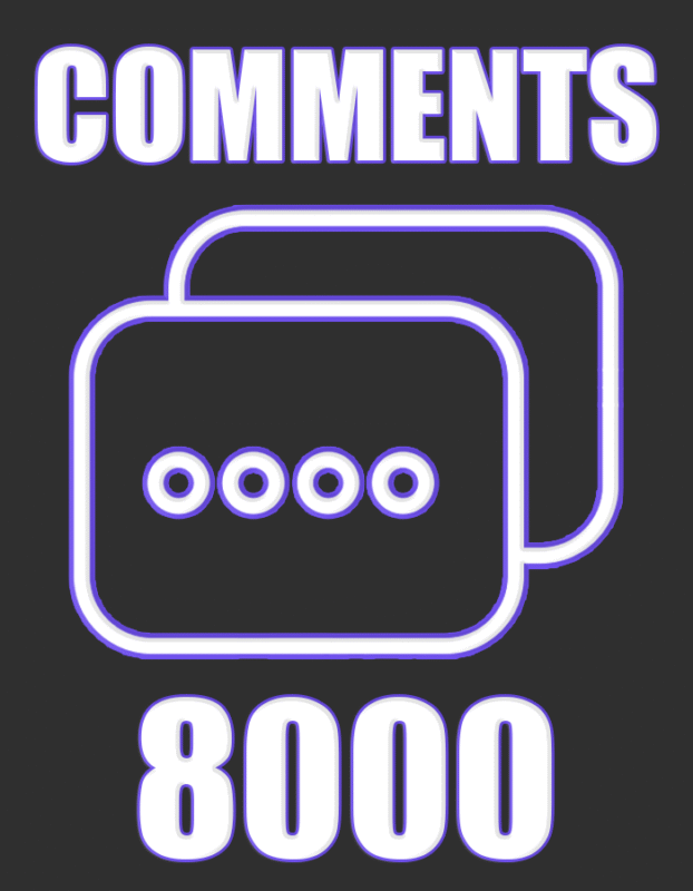 8.000 Comments - Buy IMVU Comments Black Market
