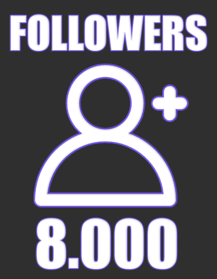 8.000 Followers - Buy IMVU Followers Black Market