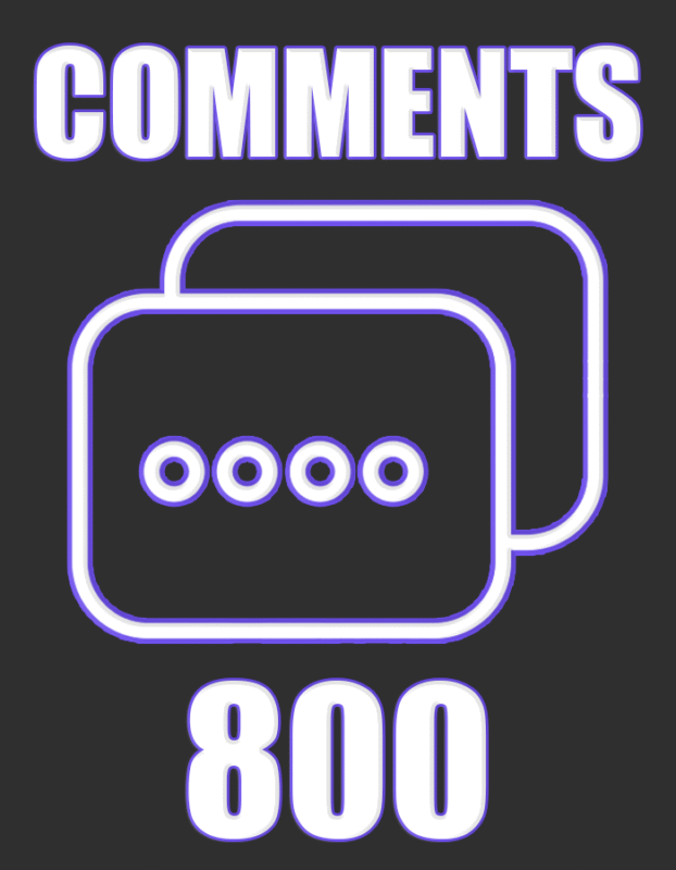 800 Comments - Buy IMVU Comments Black Market